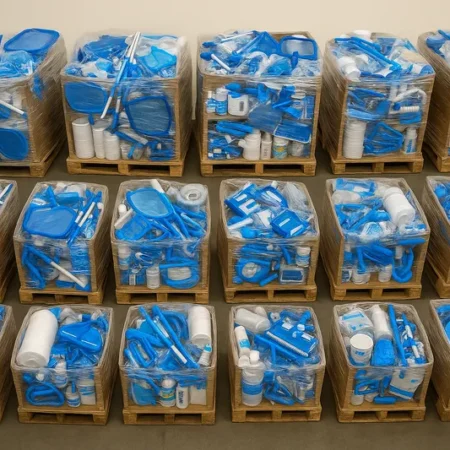 Pool Supplies 15 Boxes